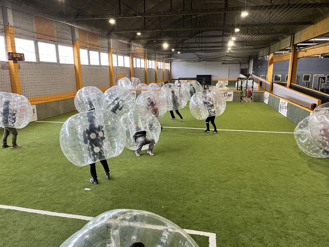 Bubble Foot chez Team Square